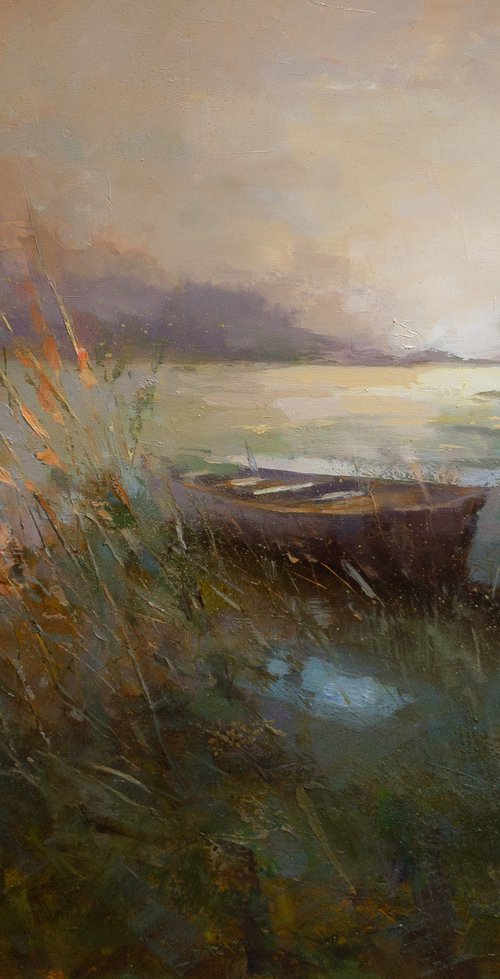 The strokes of a lovely silence.. by Aleksandr Jerochin