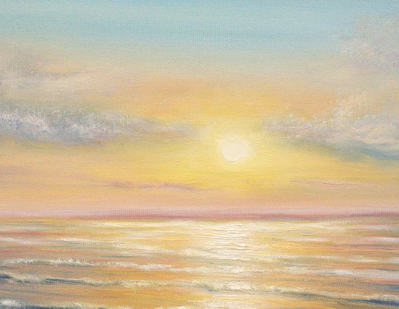 Sunset seascape