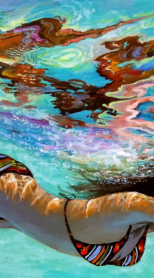 Girl swimming18 by Vishalandra Dakur