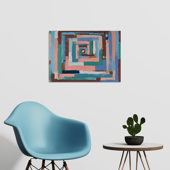 Colorful maze.