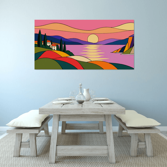 Mediterranean Landscape #44