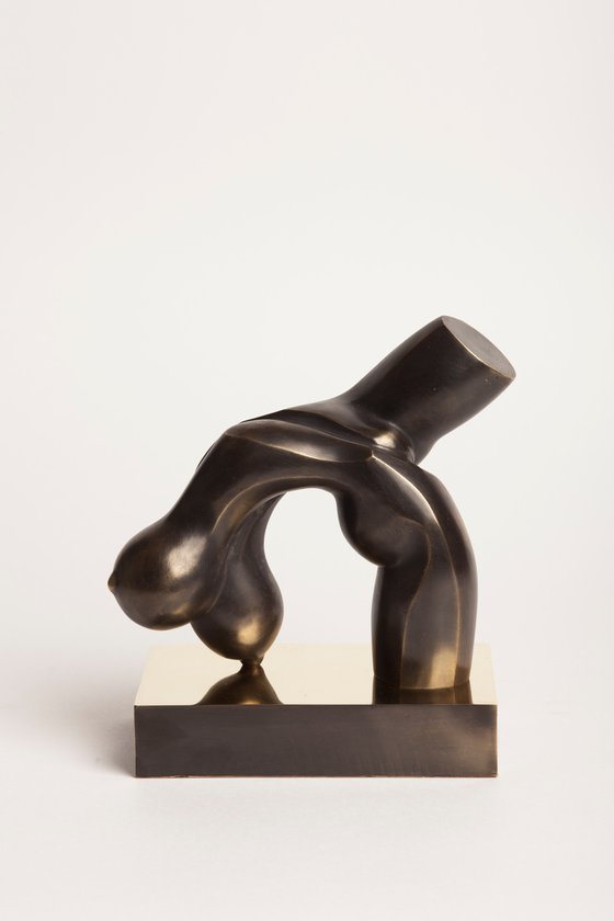 "Nude" Contemporary Bronze Sculpture