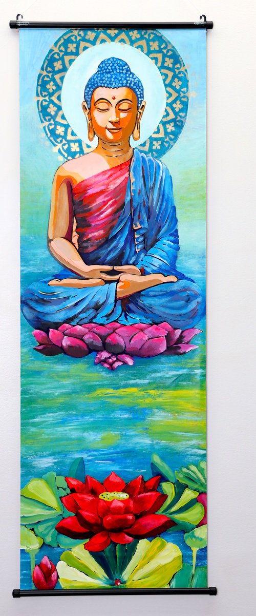 From chaos to calm by Poovi Art