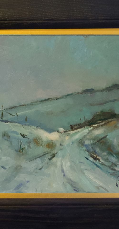 Snow on the Downs by Andre Pallat