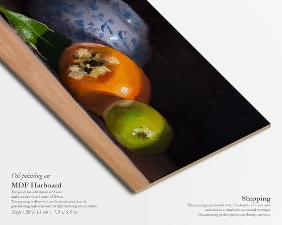 Persimmon and Lime