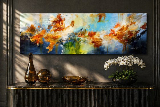 Echoes in Blue and Fire