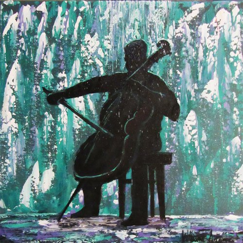 The Melody Rained Down on Me! - Cello by William F. Adams