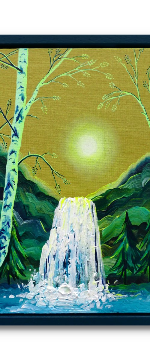 The Silence Of The Waterfall by Alanna Eakin