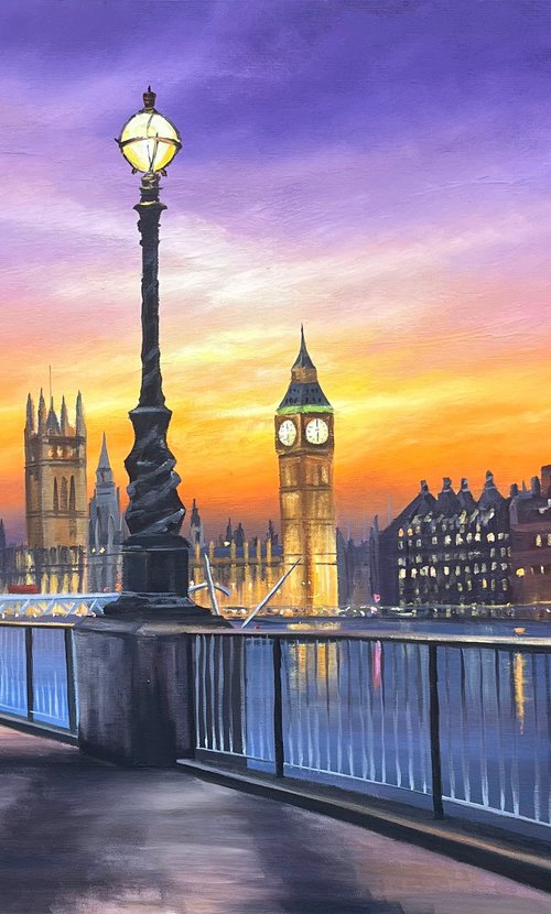 London Sunset by Josh Bygrave