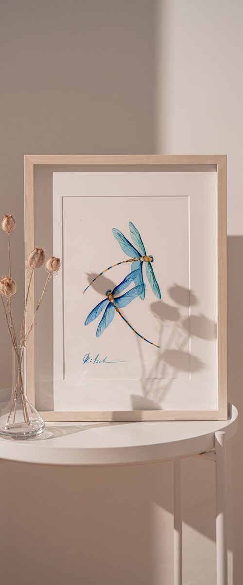 Dragonflies Dance by Olga Kölsch