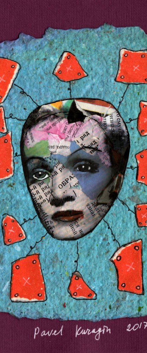 Abstract Marlene Dietrich #2 by Pavel Kuragin