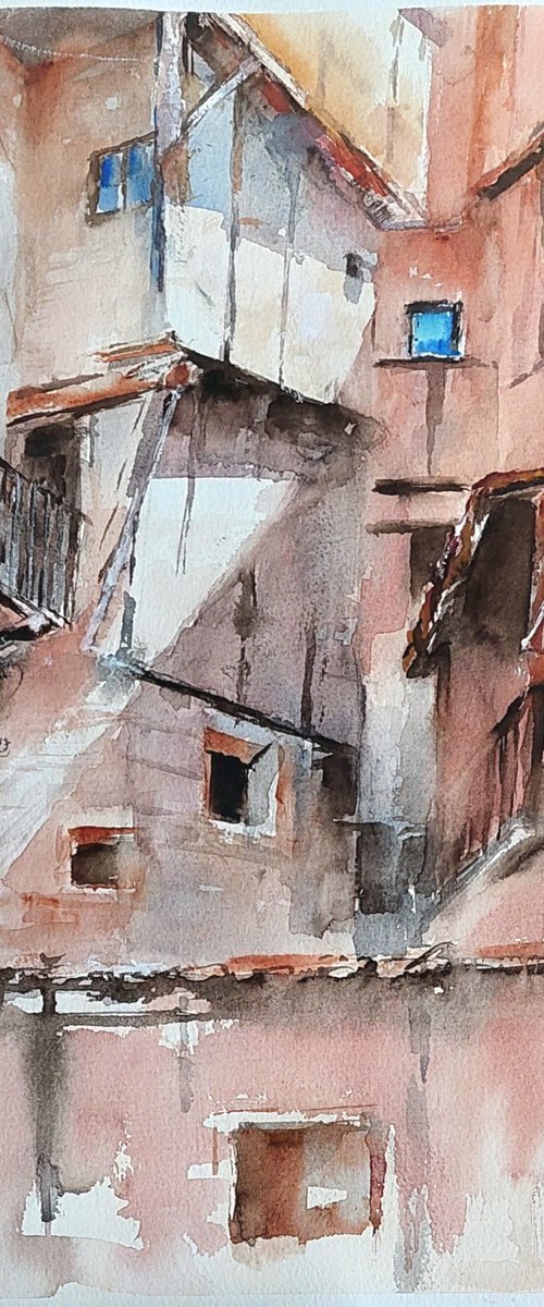 CORNER OF ALBARRACIN, SPAIN by Maylu García