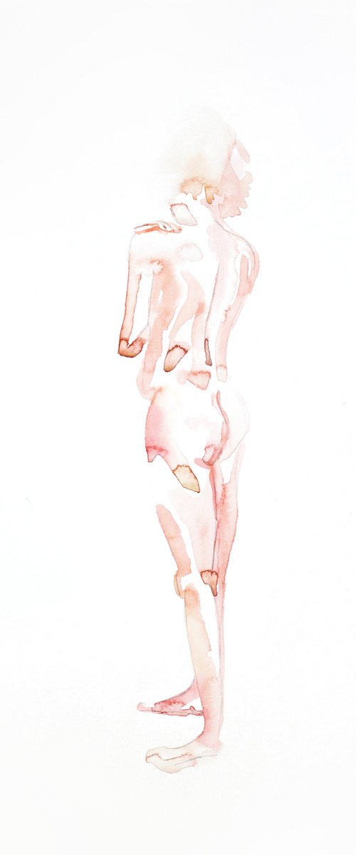 Standing Nude by Elizabeth Becker