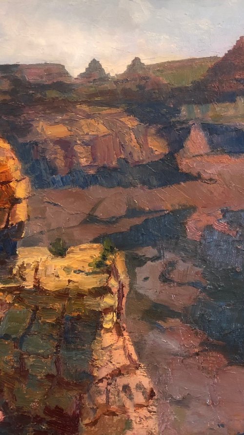 In the Sun, grand canyon landscape by Padmaja Madhu