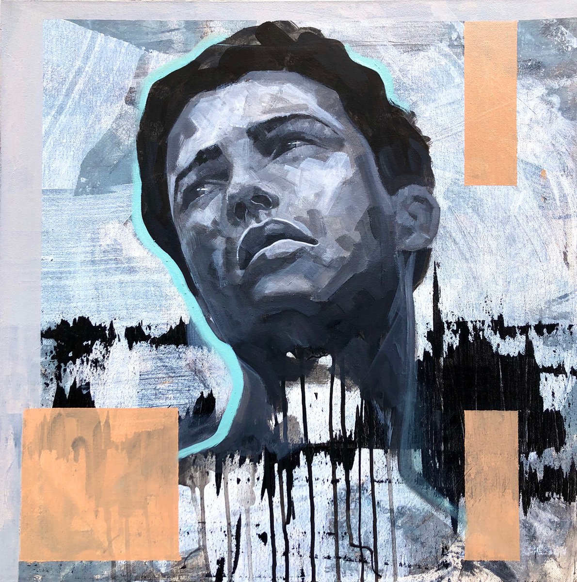 She Is The One By Stevie Nicholson, 24 X 24, Artwork For Sale On Artfinder