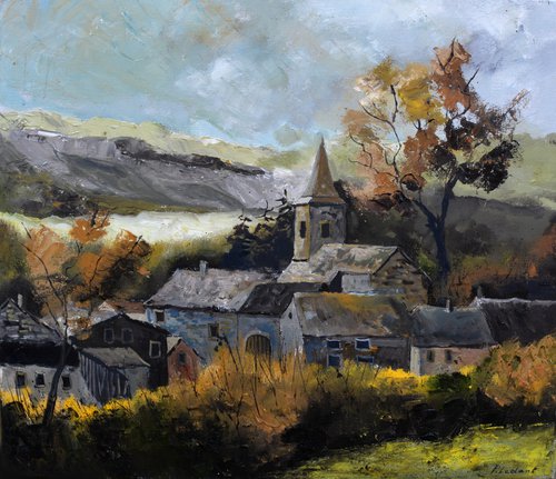 Village in Ardennes - 6723 by Pol Henry Ledent