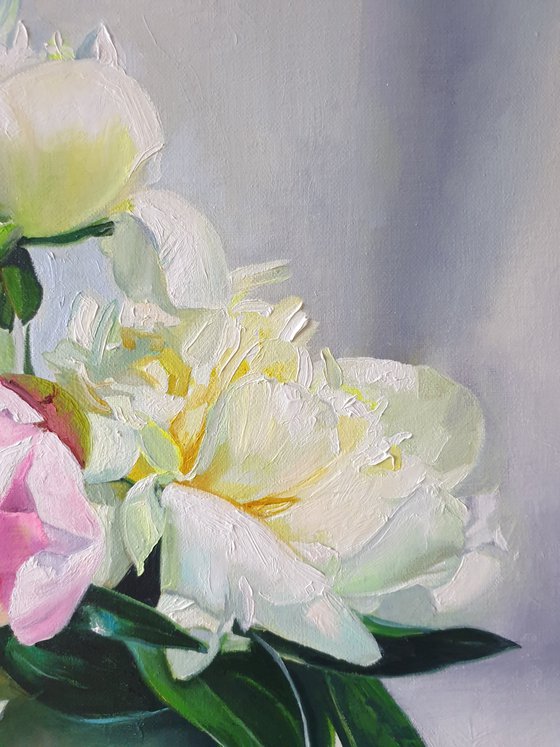 "Fragrant bouquet. "   peonies flower 2021