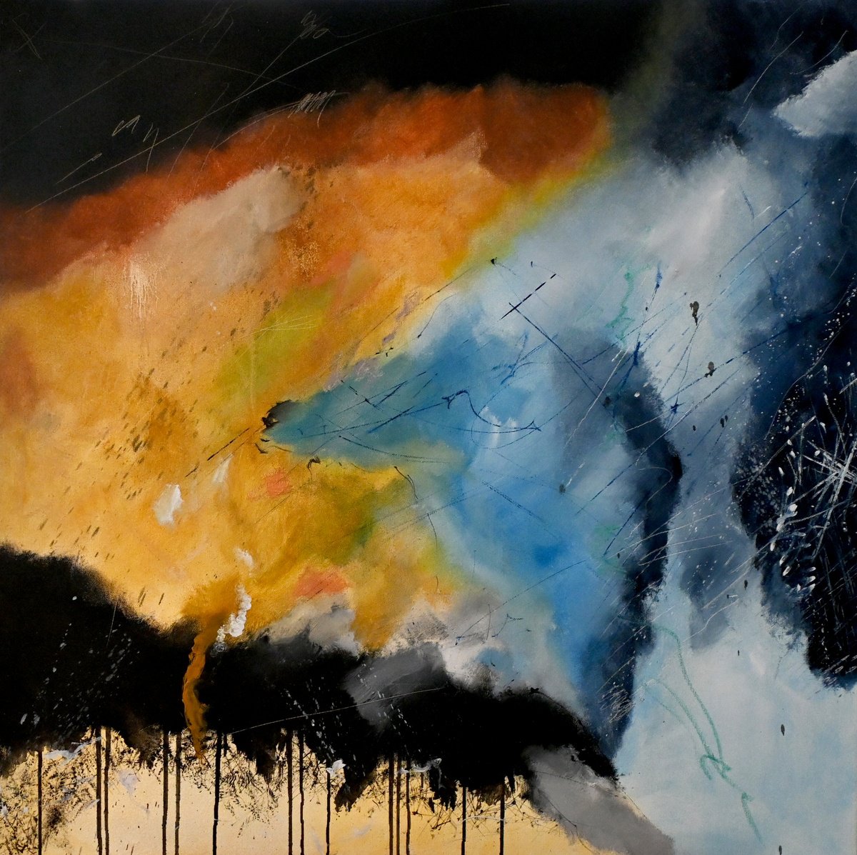Pii? In Alto By YS?rei, 31 X 31, Artwork For Sale On Artfinder