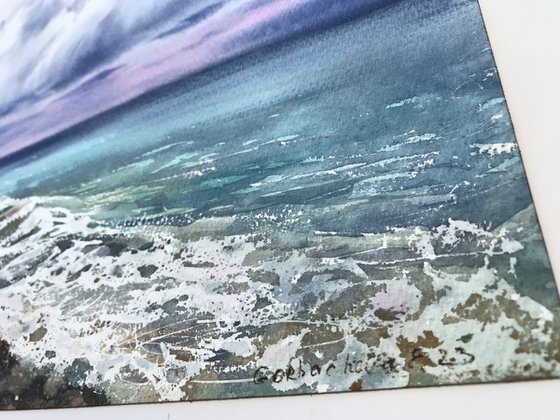 Sea coast of Cyprus Clouds #4