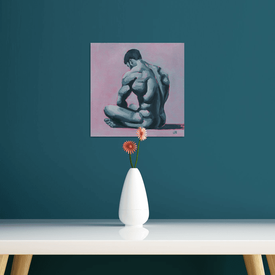 Silent Embrace - Male Nude
