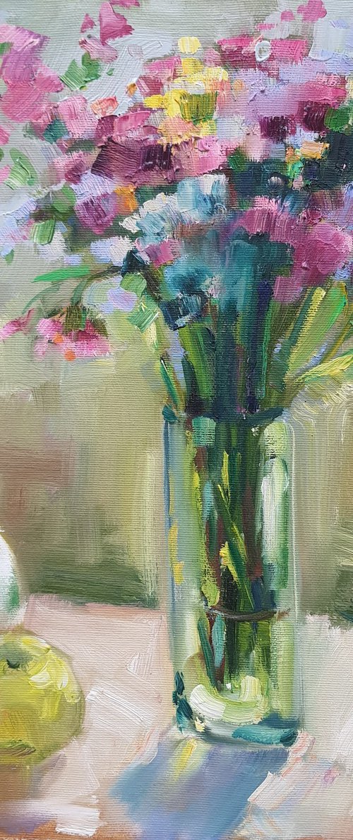 Bright bouquet by Olha Laptieva