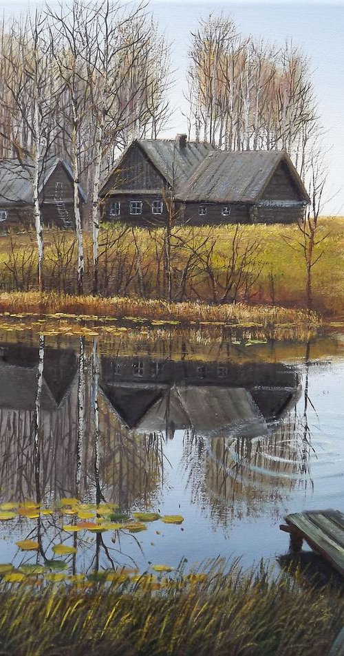 Old Pond reserved for Wing Locke Lee by Oleg Riabchuk