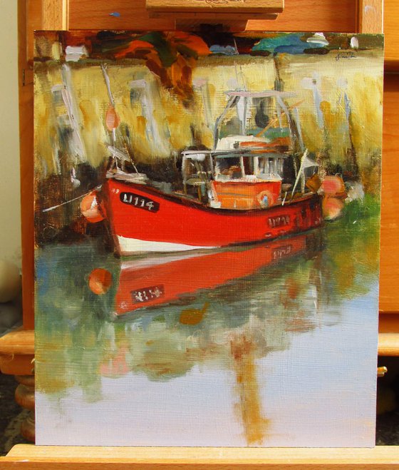 Red Boat, Whitstable Harbour