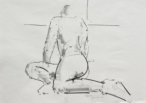 Male Nude Study - No 127