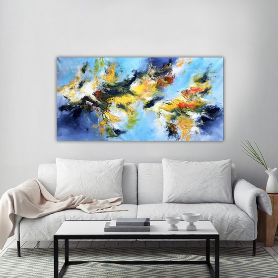 Symphony in Azure and Amber