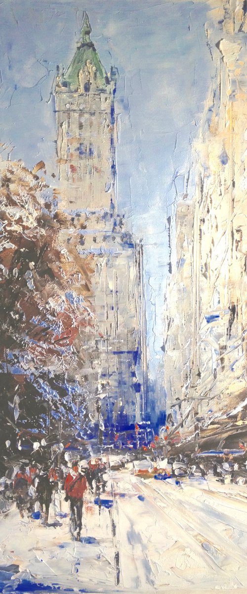 CITY LIGHTS #b12. by Irina Alexandrina
