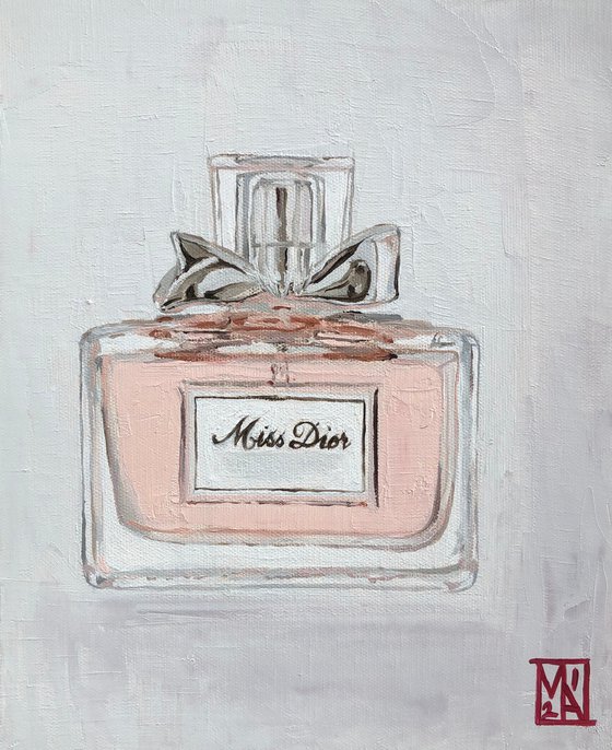 Miss Dior perfume art