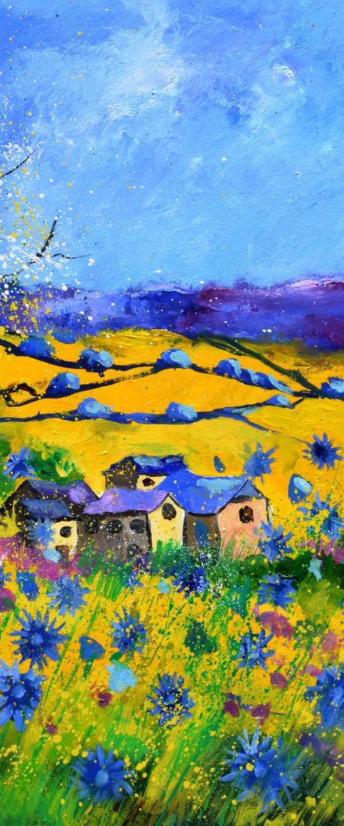 Spring landscape in my countryside - 7723 by Pol Henry Ledent