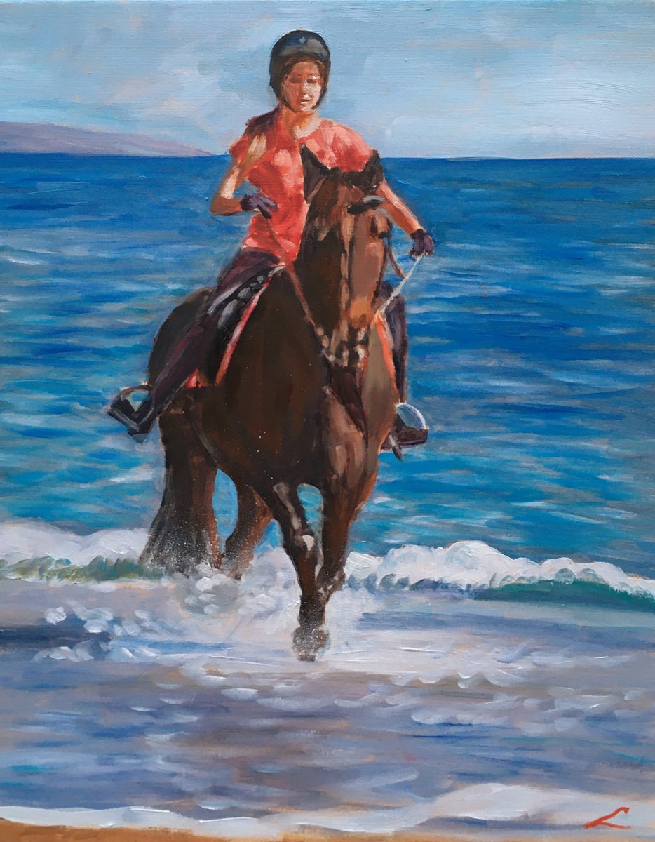 Equestrienne by Elena Sokolova