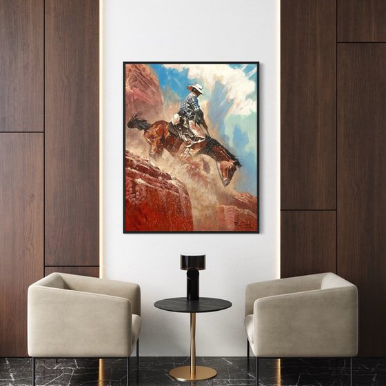 Gallop Over the Red Cliffs