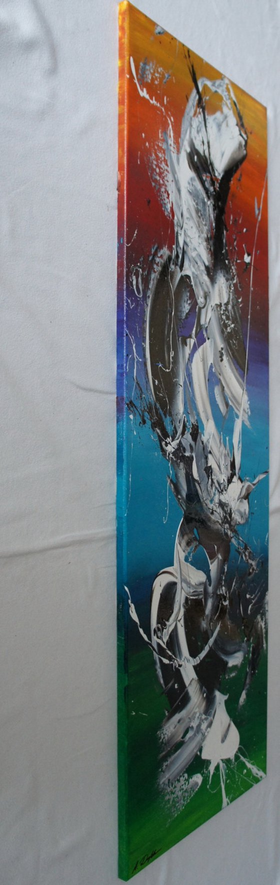 Vertical Inversion II (Spirits Of Skies 048057) (40 x 120 cm) XL (16 x 48 inches)