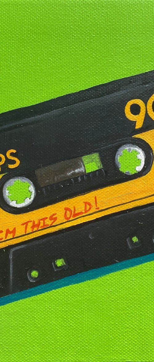 Cassette Tape Nostalgia 4 by Kate Revill