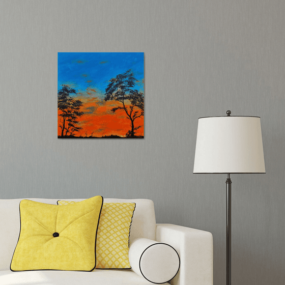 Orange sunset 2
