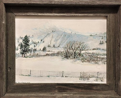 Winter Landscape by Nancy Brockmon