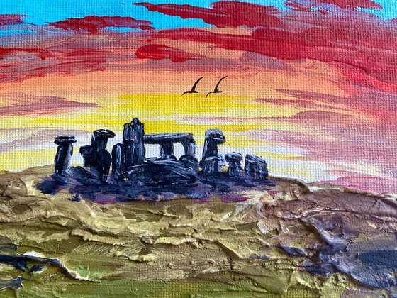 Stone Henge in a Frame