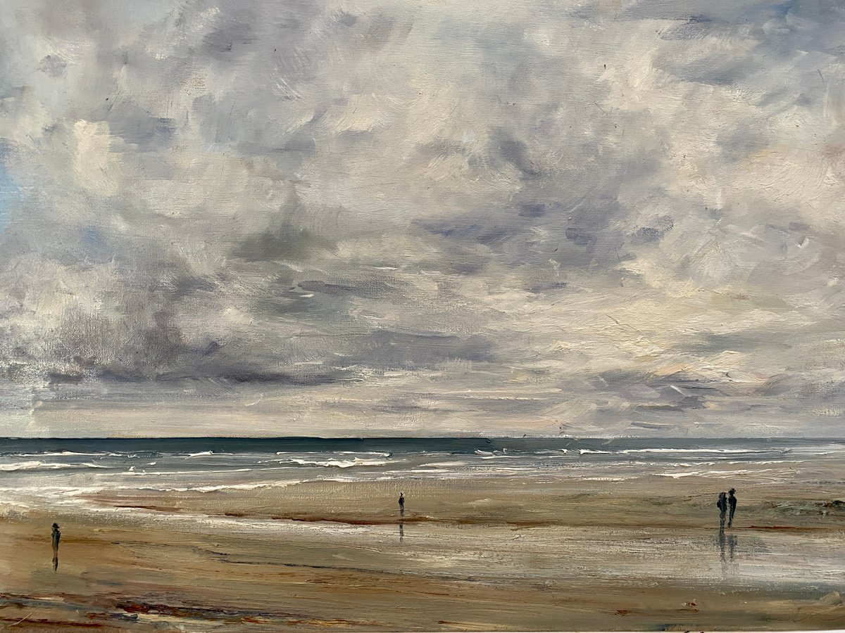 Alnmouth sea by Jacob F S Brown