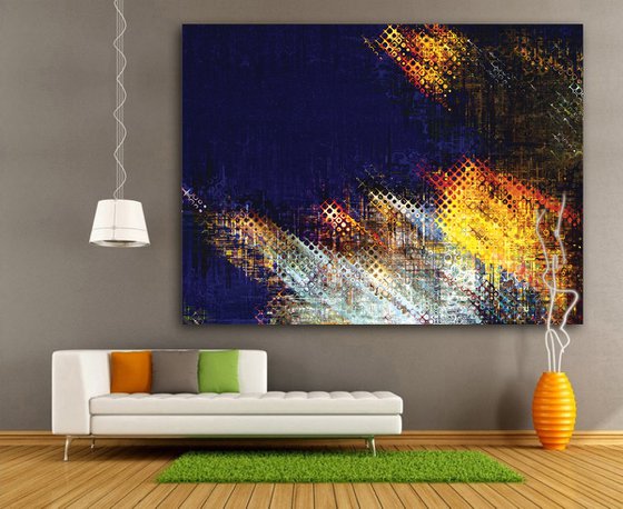 Ciudades abstractas VI/XL large original artwork