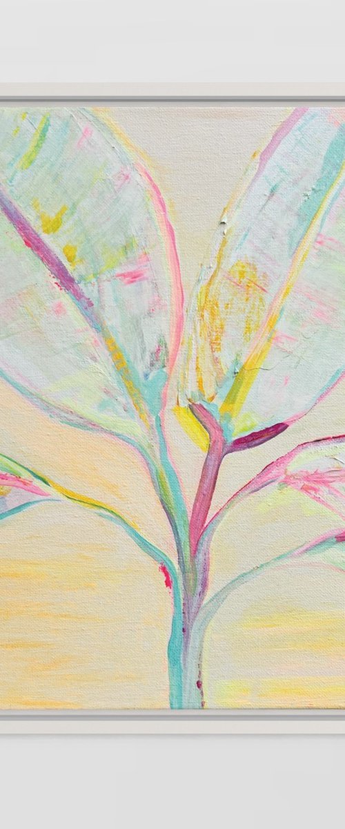 'Pastel Palms' by Kathryn Sillince