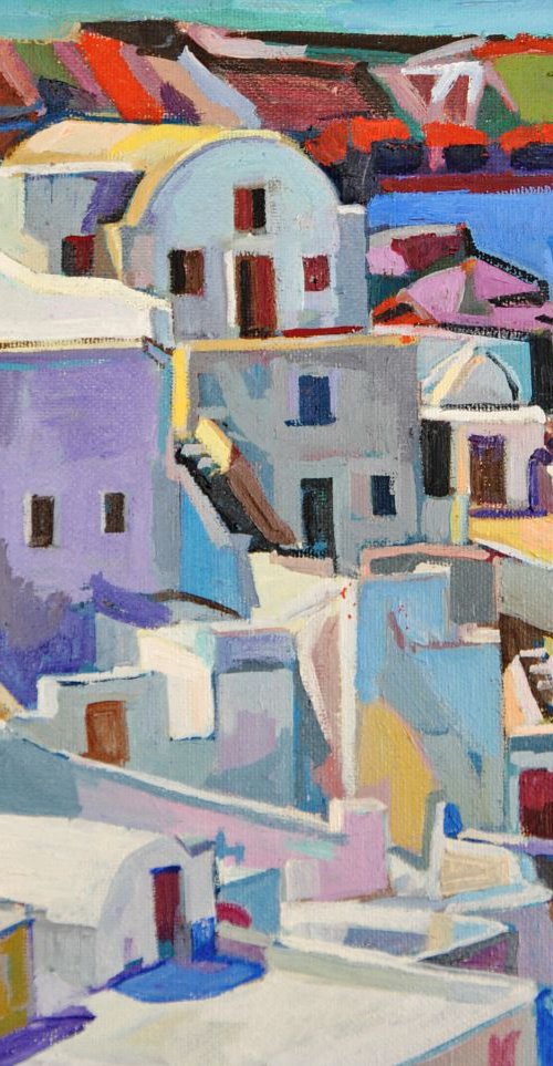 Santorini by Maja Đokić Mihajlović