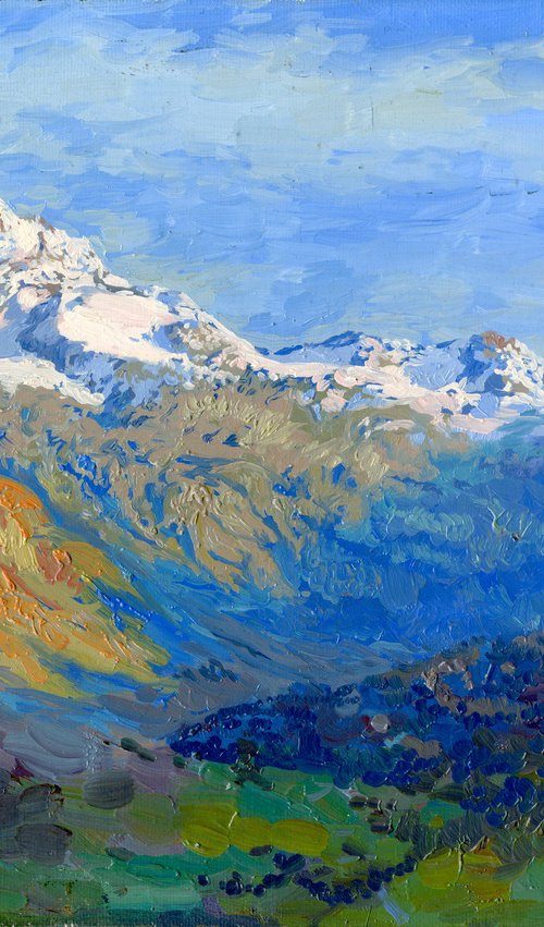 Morteratsch Glacier. Alps by Simon Kozhin