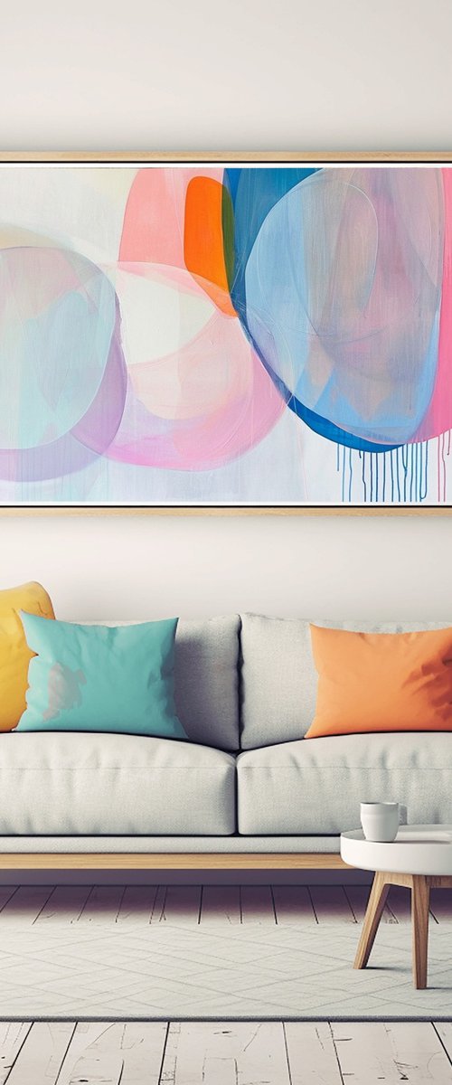 Large Pastel Shapes by Sasha Robinson