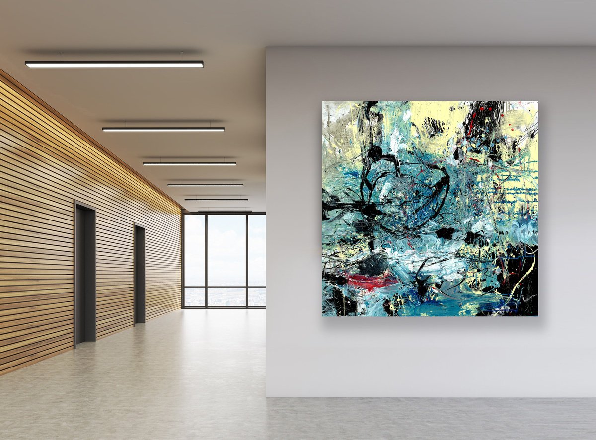 Enraptured 2 By Kathy Morton Stanion, 30 X 30, Artwork For Sale On Artfinder