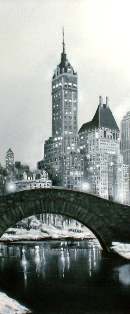 Central Park by Mel Davies Original Art