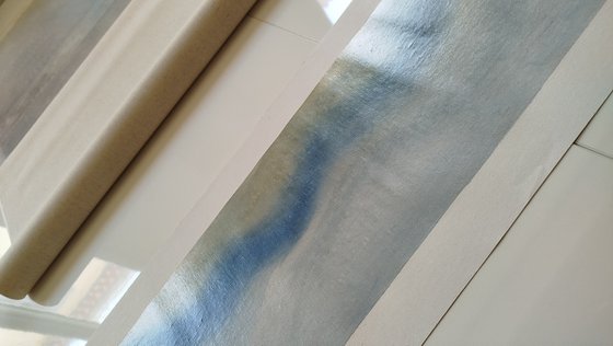 Quiet Flow in Indanthrene Blue