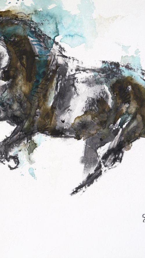 Equine Nude 87t by Benedicte Gele