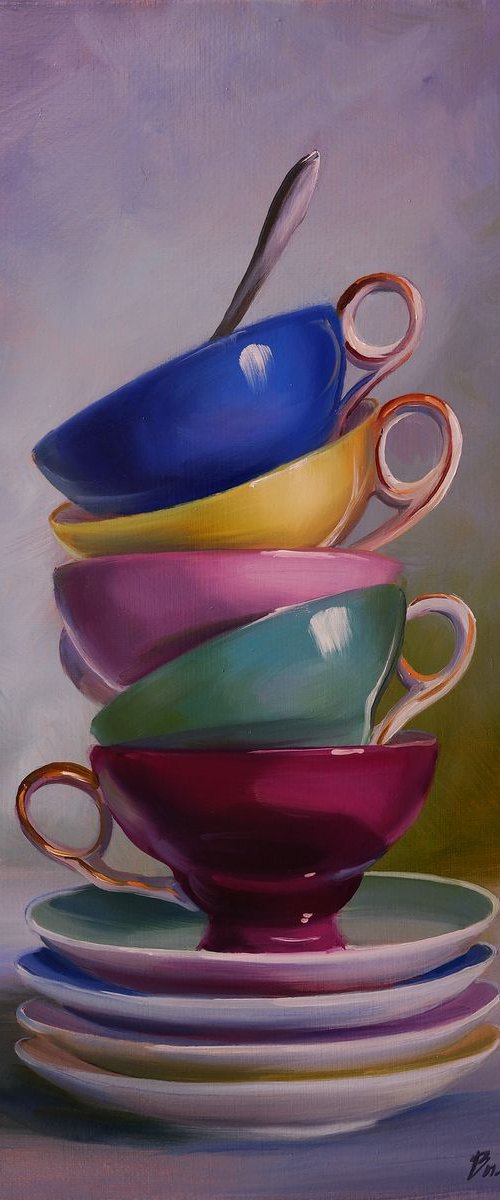 "Cups" by Lena Vylusk